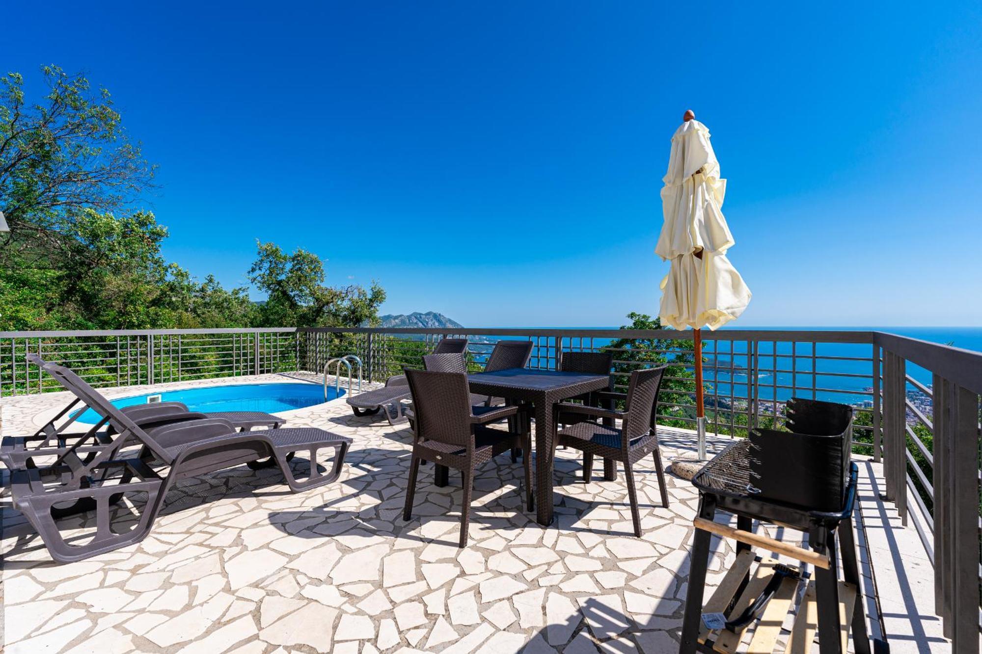 Villas Monte Hill Budva Bagian luar foto